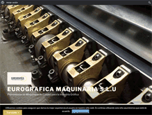 Tablet Screenshot of eurograficam.com